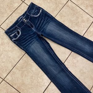 Womens blue jeans